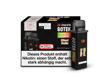 Aspire Gotek x prefilled Pod System Mixed Fruits E zigaretten System