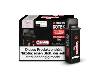 Aspire Gotek x prefilled Pod System Watermelon Ice E zigaretten System