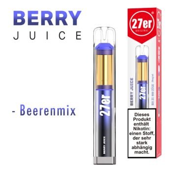 27er Vape - Berry Juice von VENOOKAH - VAPEBAAZR