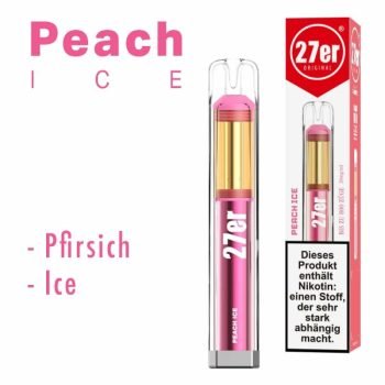 27er Vape - Peach Ice | VAPEBAZAR