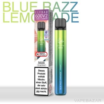 Elf Bar 600 V2 - Blue Razz Lemonade - VAPEBAZAR