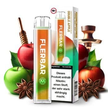 Flerbar - Double Apple - Vapebazar