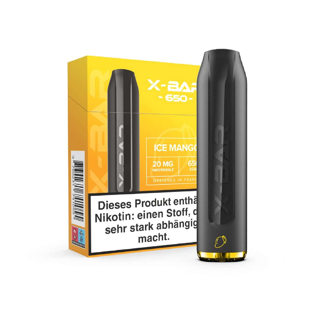X BAR MINI DE mango 20mg | Vapebazar X-Bar Mini - Ice Mango | Vapebazar