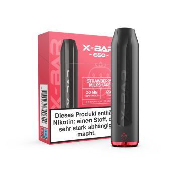 X-BAR Mini - Strawberry Milkshake | VAPEBAZAR