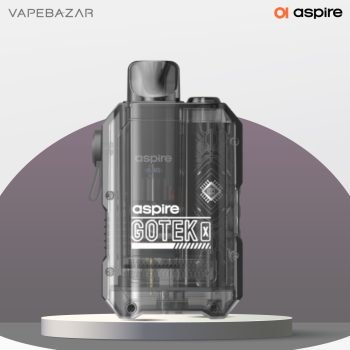 Aspire - Gotek X - Pod Kit - Transparent Schwarz