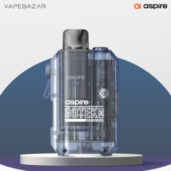 Aspire - Gotek X - Pod Kit - Transparent Royal Blau