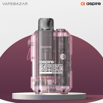 Aspire Gotek X Pod Kit - Transparent Pink | VAPEBAZAR