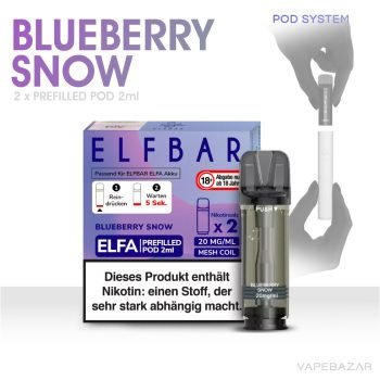 Elf Bar ELFA - Blueberry Snow - 2er Pack