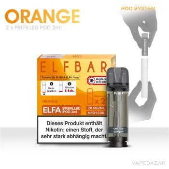 Elf Bar - Elfa Prefielled Pod Orange
