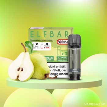 Elf Bar ELFA - Pear - Prefilled Liquid Pod - 2er Pack