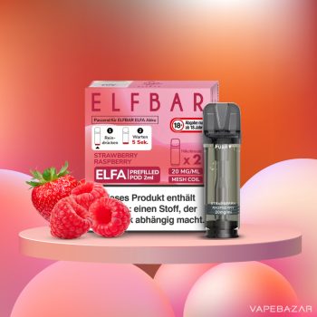 Elf Bar - Elfa Strawberry Raspberry - Prefilled Pod