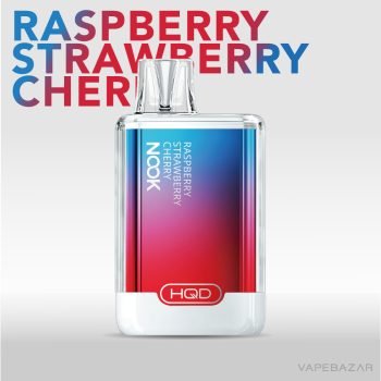 Hqd Vape Nook Raspberry Strawberry Cherry