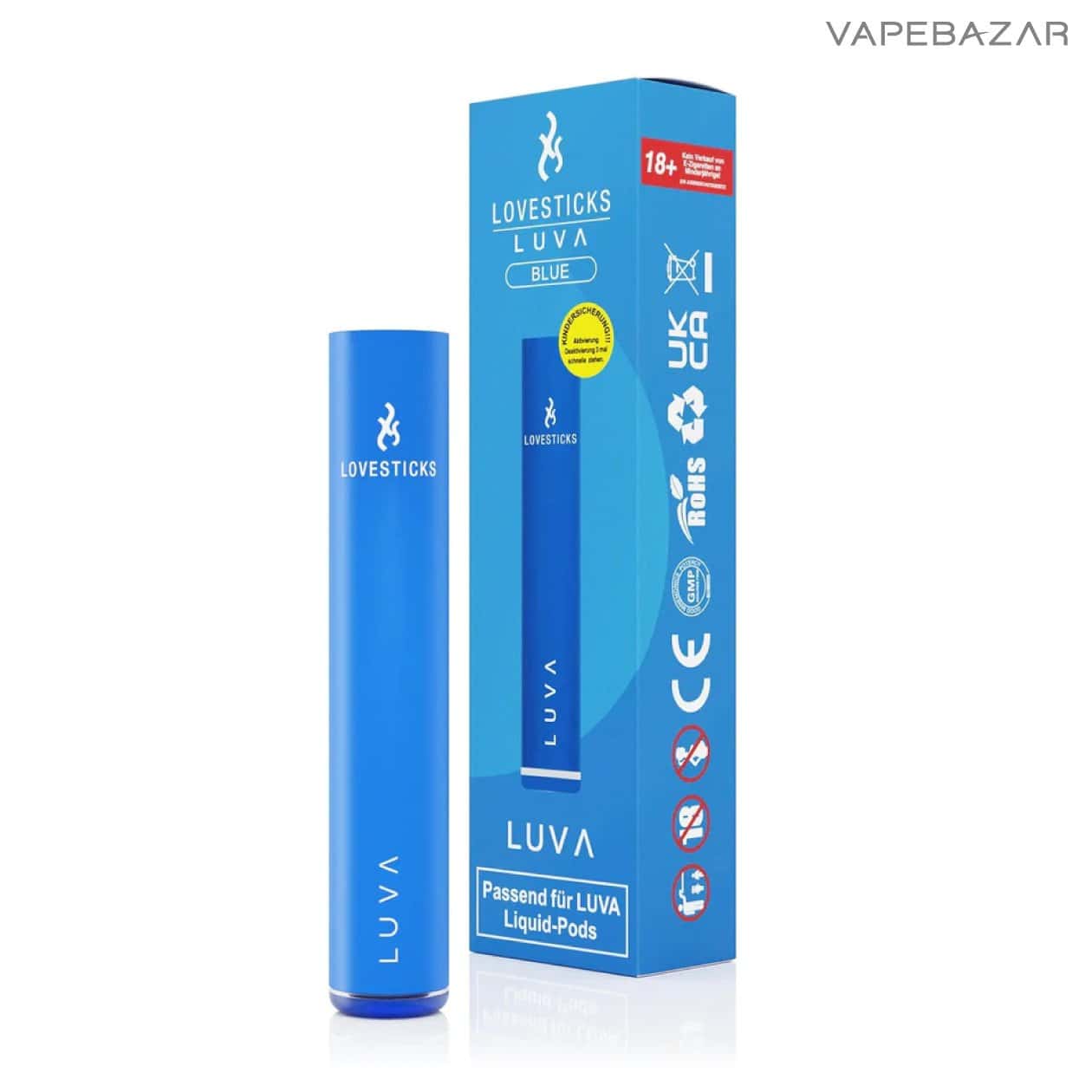 Lovesticks Luva Blue Basisgeraet | Vapebazar Lovesticks Luva Blue
