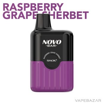 Novo Bar Raspberry Grape Smok Vape