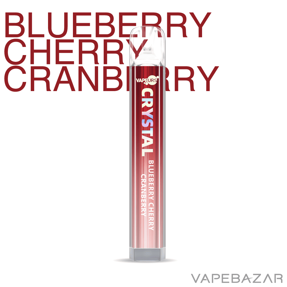 Vapeurs Crystal Blueberry Cherry Cranberry Vapebazar 02 | Vapebazar Vapeurs Crystal - Blueberry Cherry Canberry - Vapebazar