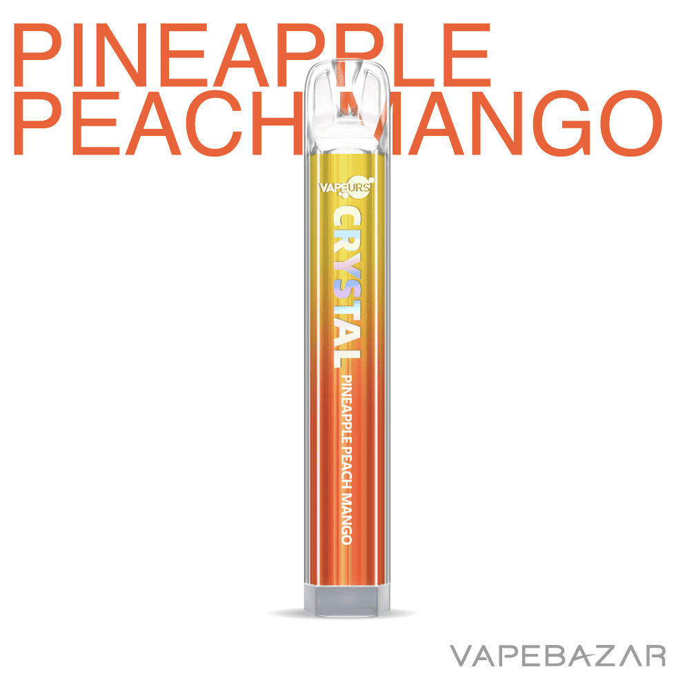 Vapeurs Crystal Pineapple Peach Mango 02 | Vapebazar Vapeurs Crystal - Pineapple Peach Mango - Vapebazar