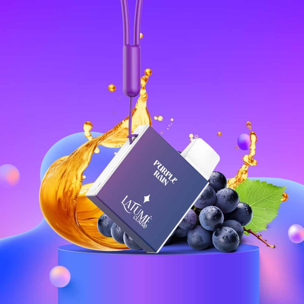 la fume purple rain | Vapebazar La Fume Cuatro - Purple Rain