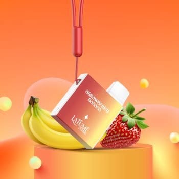 La Fume Cuatro - Strawberry Banana | VAPEBAZAR