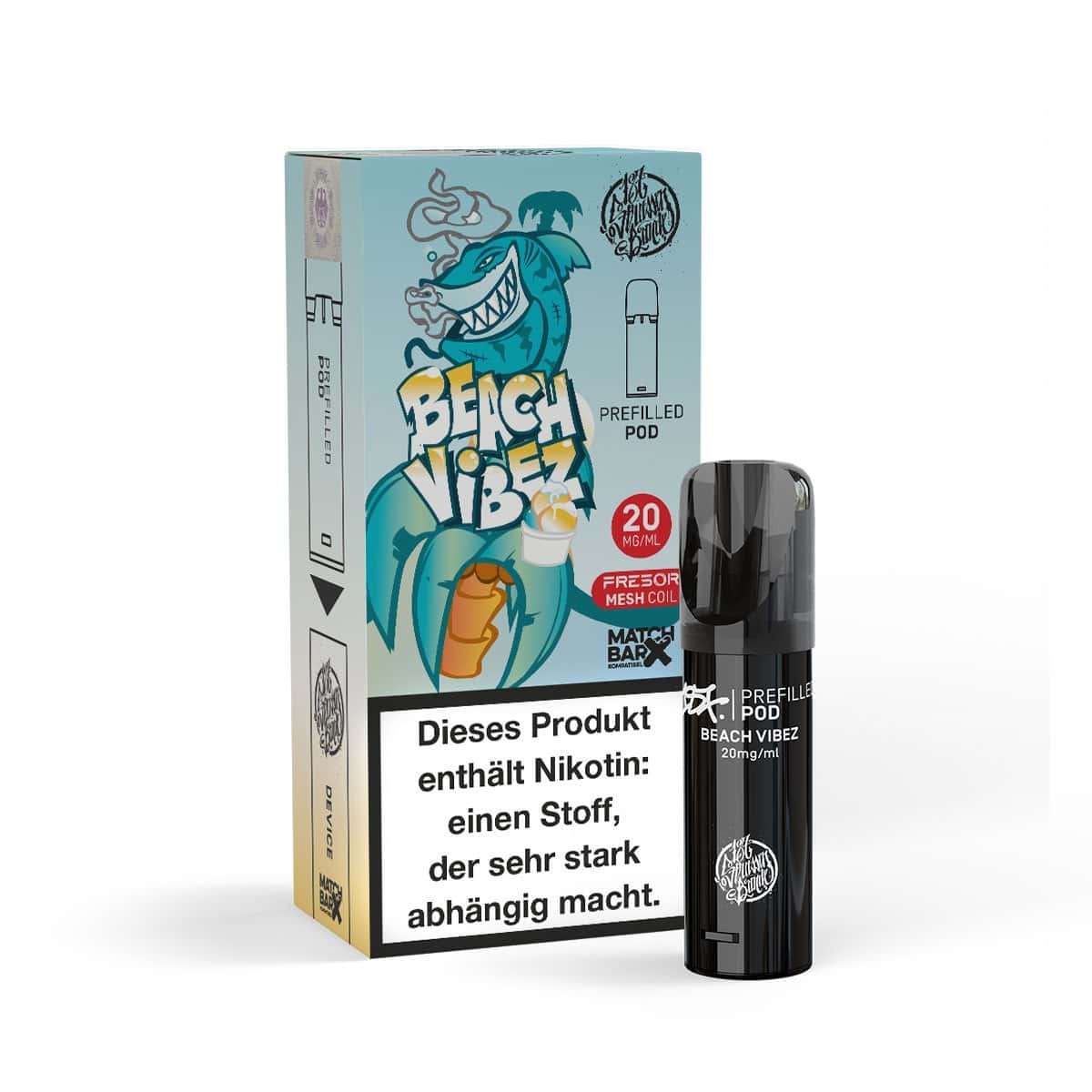 | Vapebazar 187 Pod Beach Vibez 187 Strassenbande