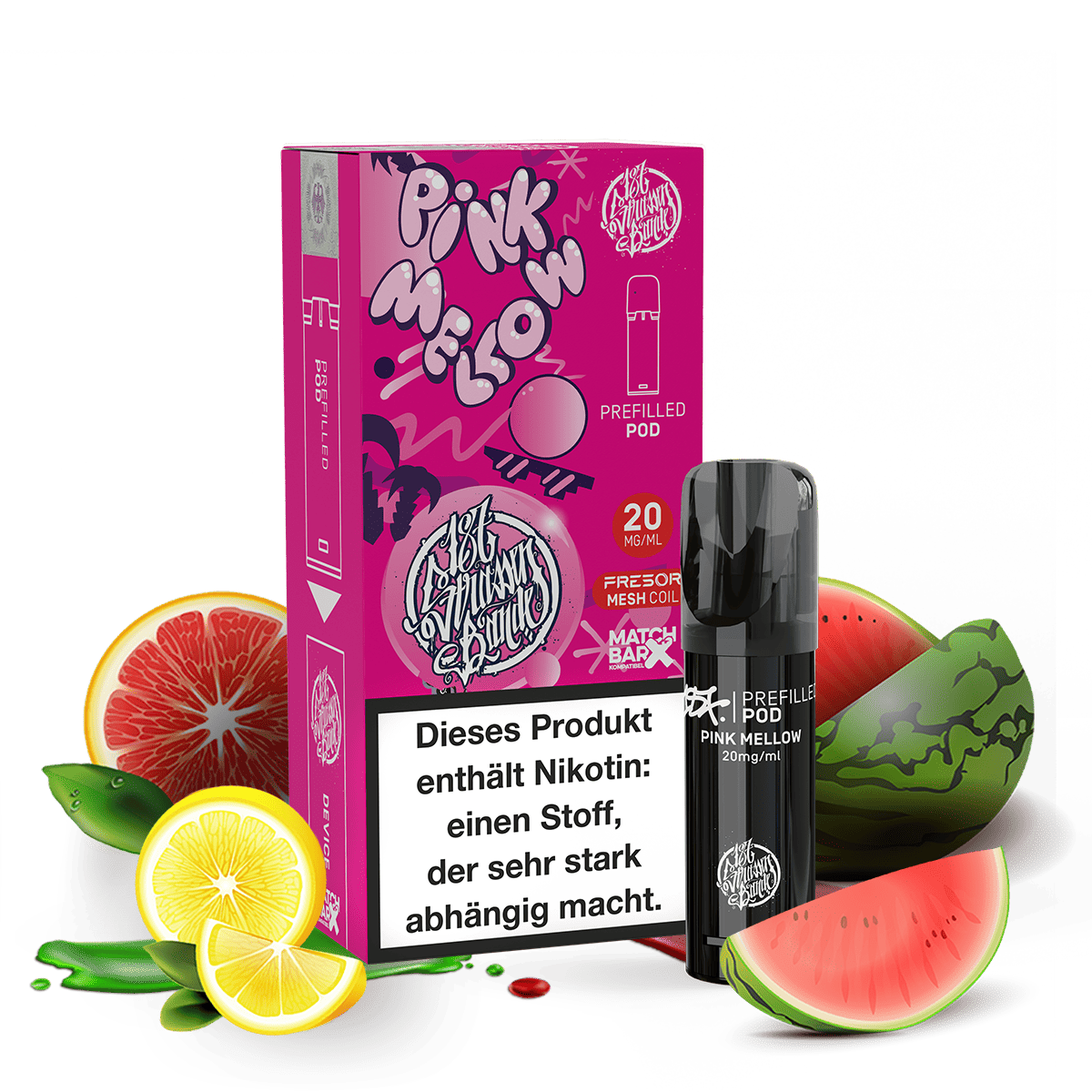 | Vapebazar 187 Pod Pink Mellow