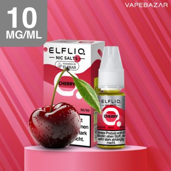 Elfliq Nikotinsalz Liquid 10ml - Cherry 10mg/ml Nikotin