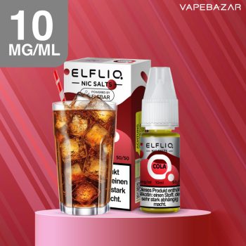 Elfliq Nikotinsalz Liquid 10ml - Cola 10mg/ml Nikotin