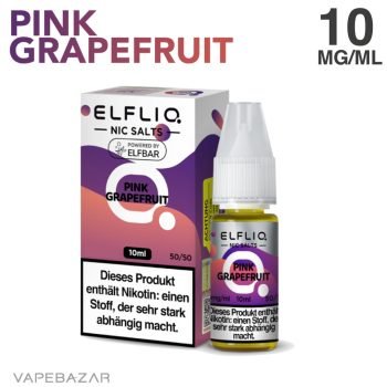 Elfliq Nikotinsalz Liquid 10ml - Pink Grapefruit 10mg/ml Nikotin