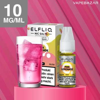 Elfliq Nikotinsalz Liquid 10ml - Pink Lemonade 10mg/ml Nikotin
