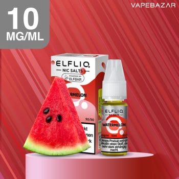 Elfliq Nikotinsalz Liquid 10ml - Watermelon 10mg/ml Nikotin