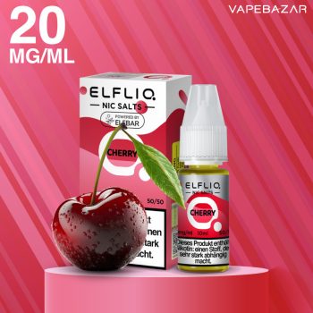 Elfliq Elfbar Nikotinsalz Liquid 10ml - Cherry 20mg/ml Nikotin