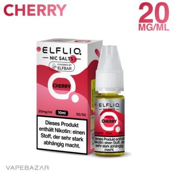 Elfliq Elfbar Nikotinsalz Liquid 10ml - Cherry 20mg/ml Nikotin
