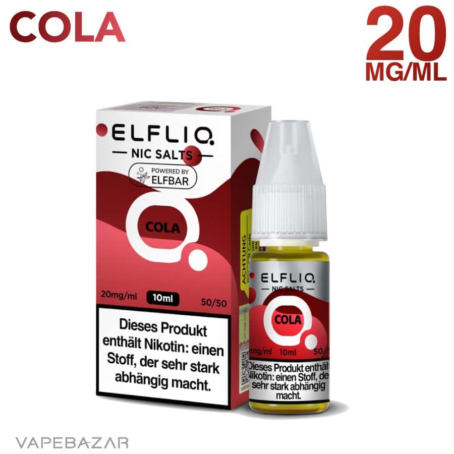 Elfliq Elfbar Liquid 20mg ml Cola 02 | Vapebazar Elfliq Elfbar Liquid - Cola