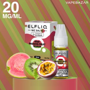 Elfliq Liquid - Kiwi Passionfruit Guava 