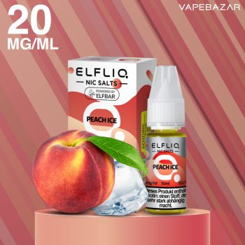 Elfliq Nikotinsalz Liquid 10ml - Peach Ice 20mg/ml Nikotin