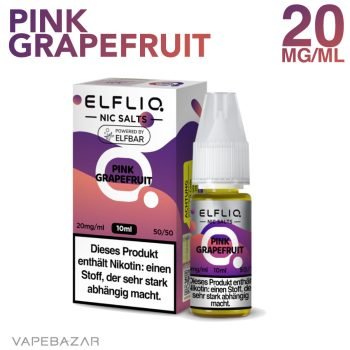 Elfliq Elfbar Nikotinsalz Liquid 10ml - Pink Grapefruit 20mg/ml Nikotin