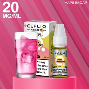 Elfliq Nikotinsalz Liquid 10ml - Pink Lemonade 20mg/ml Nikotin