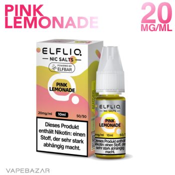 Elfliq Nikotinsalz Liquid 10ml - Pink Lemonade 20mg/ml Nikotin