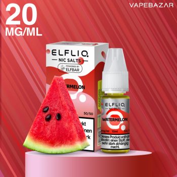 Elfliq Elfbar Nikotinsalz Liquid 10ml - Watermelon 20mg/ml Nikotin