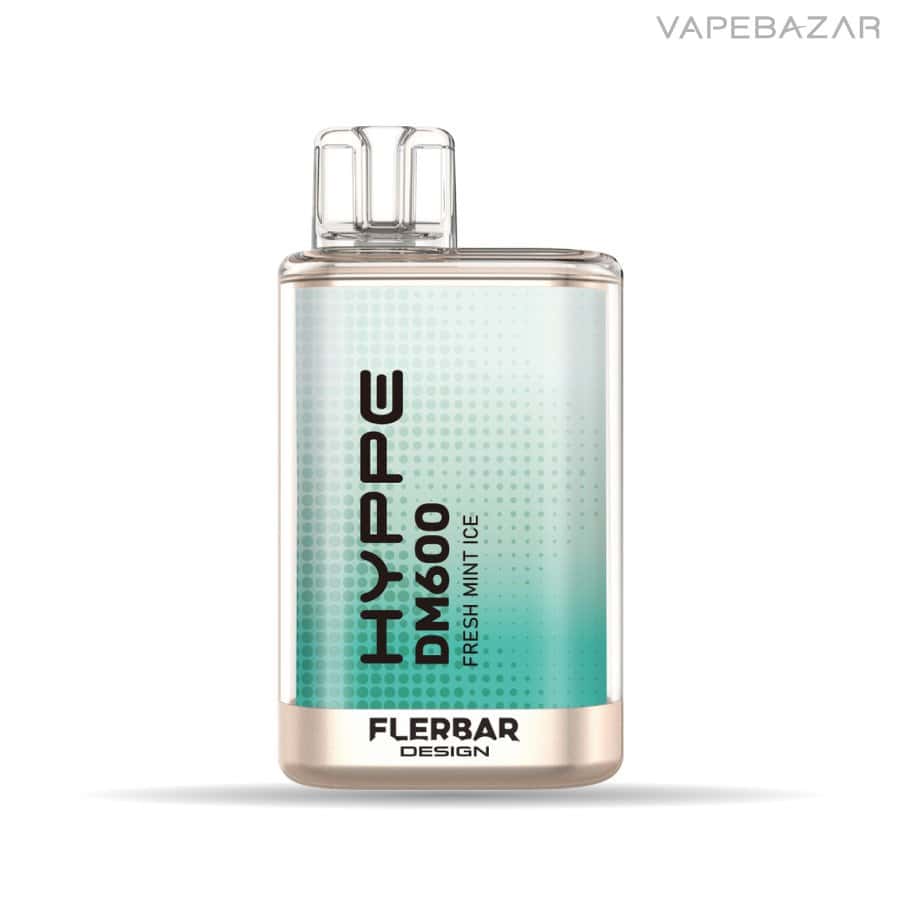 Flerbar DM600 Fresh Mint Ice | Vapebazar Flerbar- Hyppe Dm600 Vape - Fresh Mint Ice