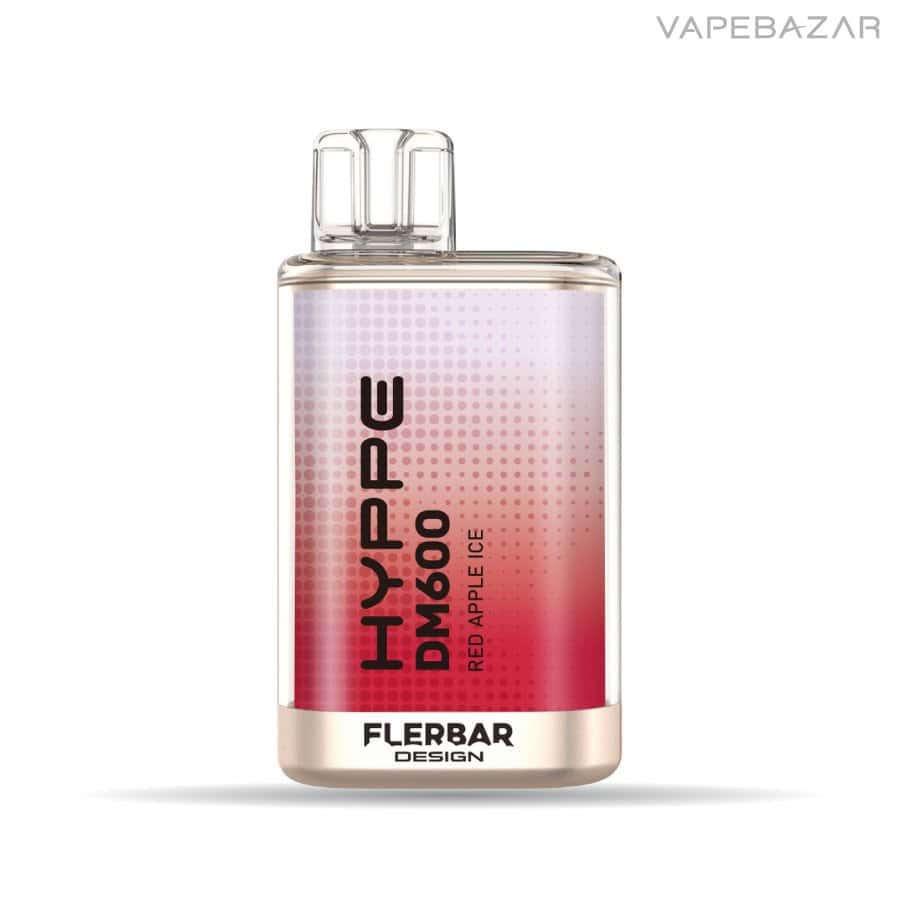 Flerbar DM600 Red Apple Ice | Vapebazar Flerbar Hyppe Dm600 - Red Apple Ice