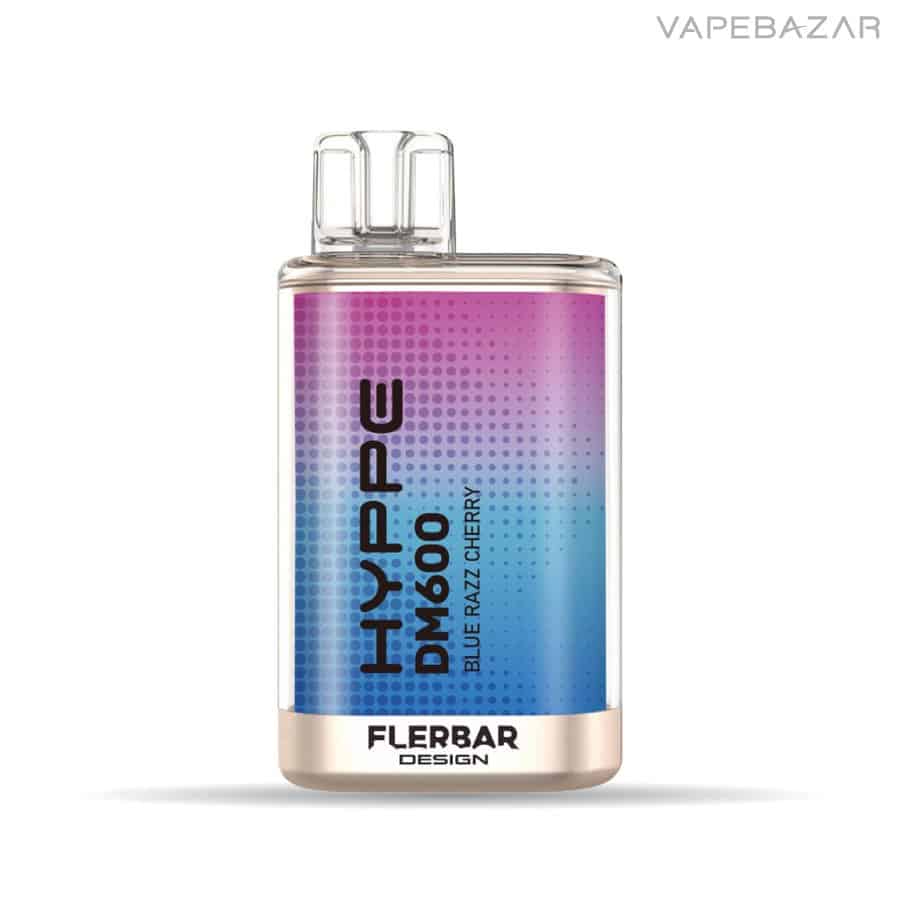 Flerbar Hyppe DM600 Blue Razz Cherry | Vapebazar Flerbar- Hyppe Dm600 Vape - Blue Razz Cherry
