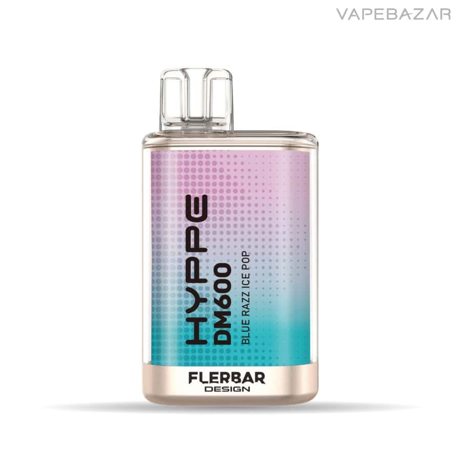 Flerbar Hyppe DM600 Blue Razz Ice Pop | Vapebazar Flerbar Hyppe Dm600 - Blue Razz Ice Pop