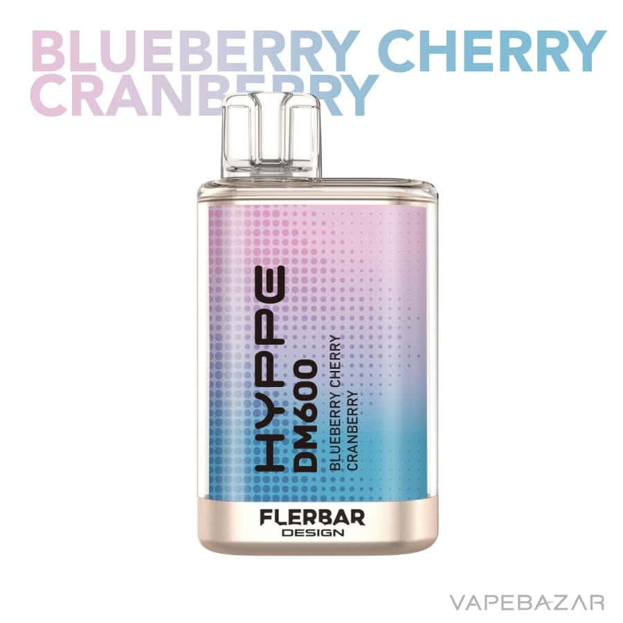 Flerbar Hyppe DM600 Blueberry Cherry Cranberry 02 | Vapebazar Flerbar Hyppe Dm600 - Blueberry Cherry Cranberry