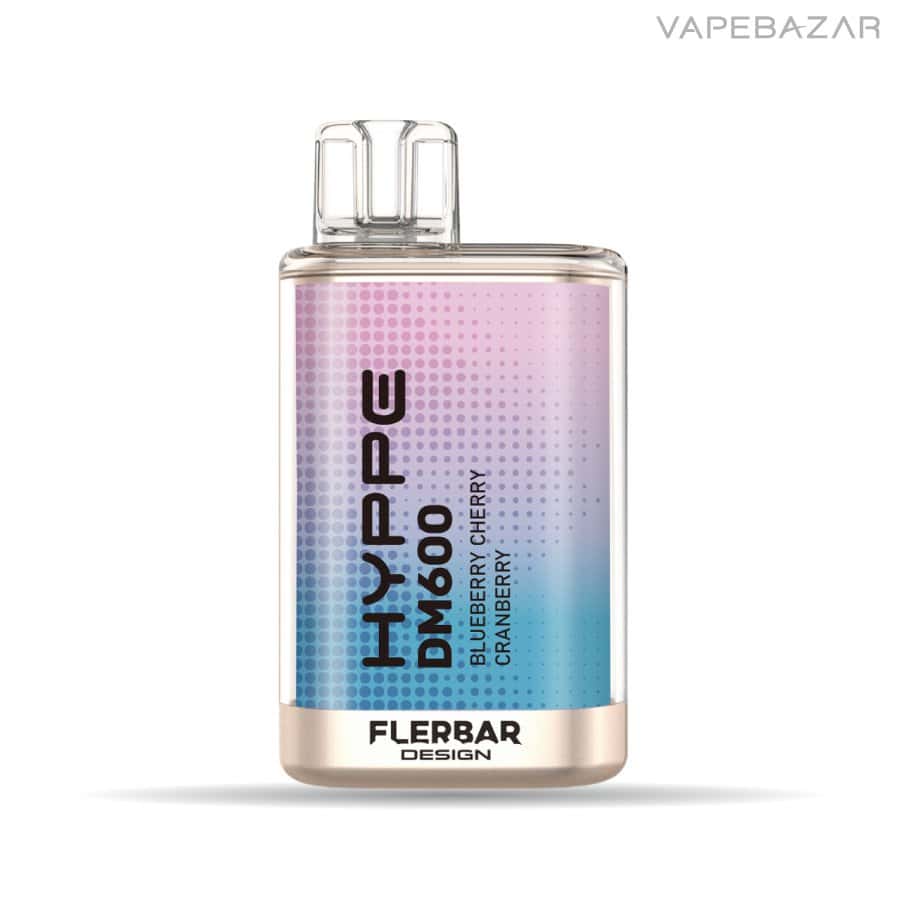 Flerbar Hyppe DM600 Blueberry Cherry Cranberry | Vapebazar Flerbar Hyppe Dm600 - Blueberry Cherry Cranberry