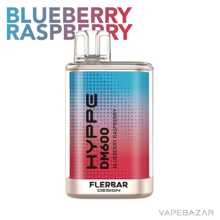 Flerbar Hyppe DM600 Blueberry Raspberry 02 | Vapebazar Flerbar Hyppe Dm600 - Blueberry Raspberry