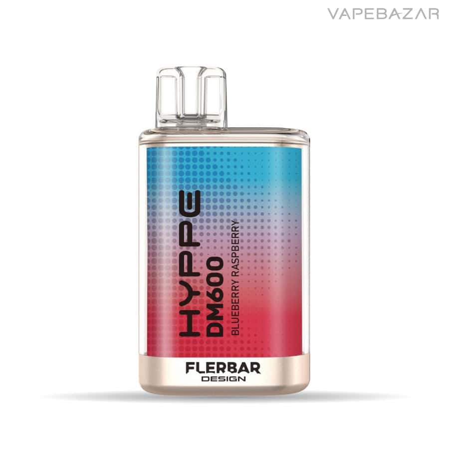 Flerbar Hyppe DM600 Blueberry Raspberry | Vapebazar Flerbar Hyppe Dm600 - Blueberry Raspberry
