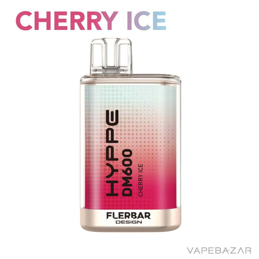 Flerbar Hyppe DM600 Cherry Ice 02 | Vapebazar Flerbar- Hyppe Dm600 - Cherry Ice