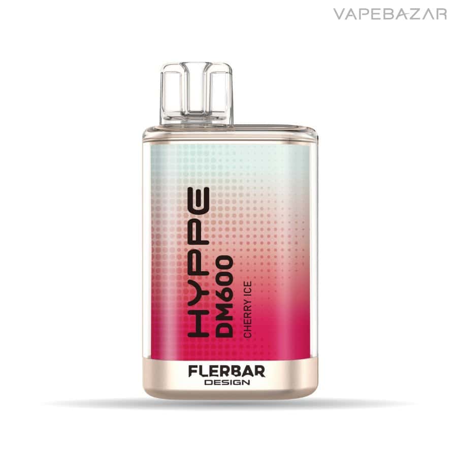 Flerbar Hyppe DM600 Cherry Ice | Vapebazar Flerbar- Hyppe Dm600 - Cherry Ice