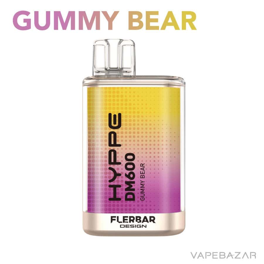 Flerbar Hyppe DM600 Gummy Bear 02 | Vapebazar Flerbar Hyppe Dm600 - Gummy Bear