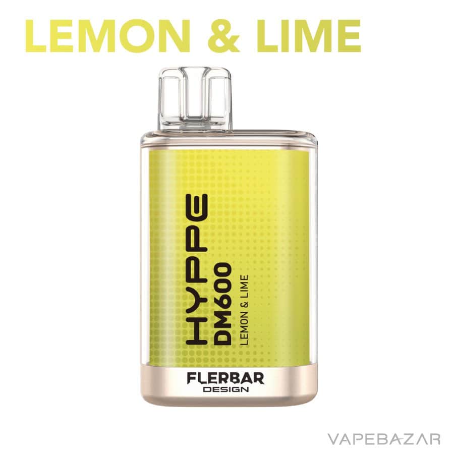 Flerbar Hyppe DM600 Lemon Lime 02 | Vapebazar Flerbar Hyppe Dm600 - Lemon Lime